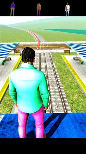 Characters vs Train | Jump challenge 🔥 #shorts #viral #character #jump #gta #gaming #challenge #yt