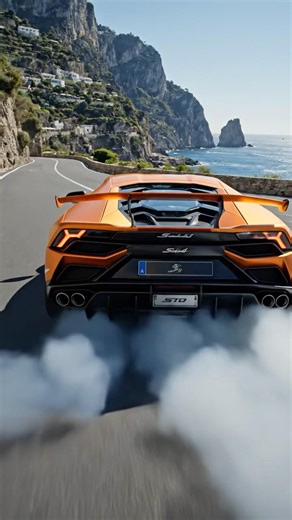 Lamborghini Huracán STO Drift + Launch in Monaco 🏎️💨
