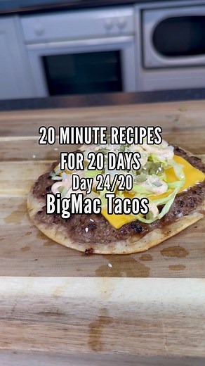 Big Mac Taco Recipe with Beef Mince and Special Sauce