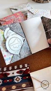 ✨Handmade Folded Pocket Books (by Hedi Kyle)🪡🧵learned form ‪@KarenElaine‬ #diy #handmade #art #books