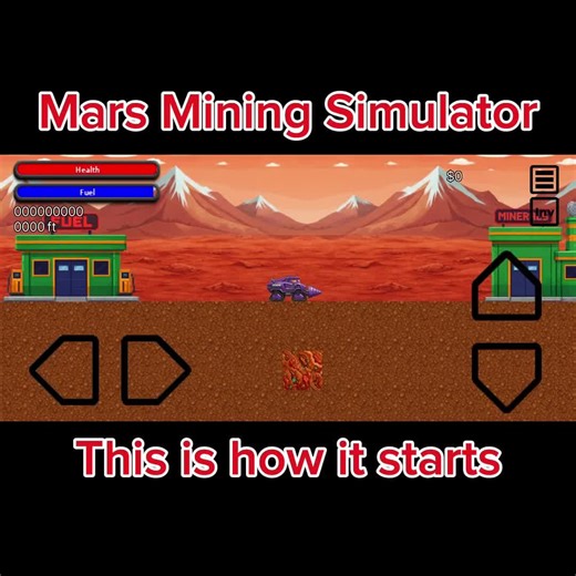 It always starts slow ⛏️ Upgrade once… and everything changes. Free Mars mining game on iOS. #iOSGaming #IndieGame #MobileGaming #FreeToPlay #IndieGames