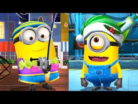 Bratt's workout and Santa Carl minions in levels 772-773 in ! Starring rocket skis