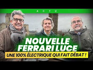 Ferrari dévoile l'intèrieur de sa 1ère voiture 100% électrique et ca choque déjà ! Explications