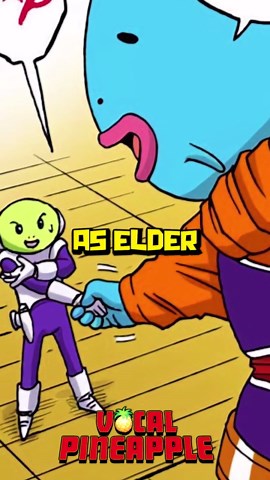 Vegeta's Spirit Control Training on Planet Yardrat