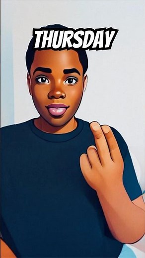 How to Sign "Thursday" in ASL | Days of the Week #asl #signlanguage #thursday