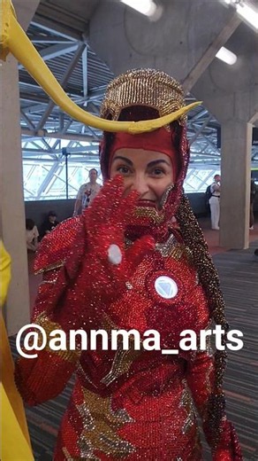 We Bumped Into Iron Man!!!!! 😂😎 #iamironman #ironmancosplay