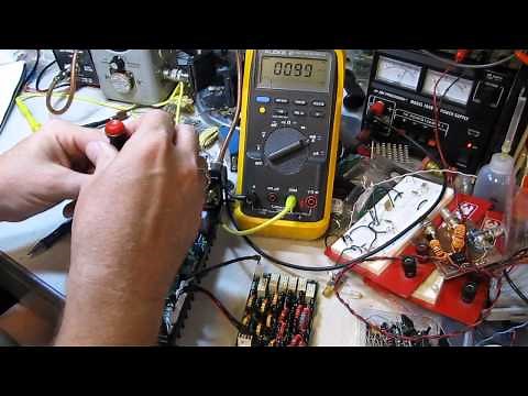 #107: Adjusting the MOSFET drain current in the HF Packer V4 Amplifier (ham radio)