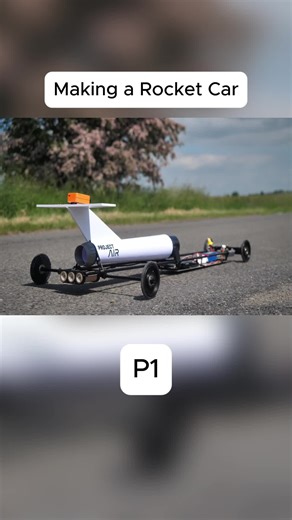 Making a Rocket Car#James #rc #biuld #project
