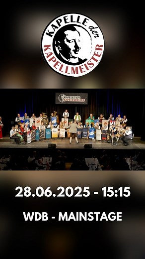Was verbindet ihr mit Ernst Mosch? Schreibts gerne in die Kommentare! In wenigen Tagen dürfen wir am legendären Woodstock der Blasmusik spielen. Genauer gesagt am Samstag den 28.06.2025 ab 15:15 auf der Mainstage. Deswegen dürfen wir sagen, dass Ernst Mosch uns alle, die Kapelle der Kapellmeister, unsere Fans aber natürlich auch alle Blasmusik-Freunde verbindet. #Klassentreffen | Kapelle der Kapellmeister