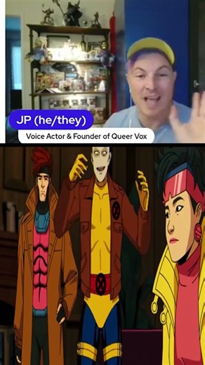 JP Karliak on Playing Morph in X-Men ’97 👀 #shorts #xmen97 #marvel