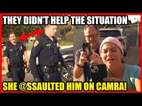 MAN GETS @SSAULTED ON CAMRA AND COPS DO NOTHING ABOUT IT!