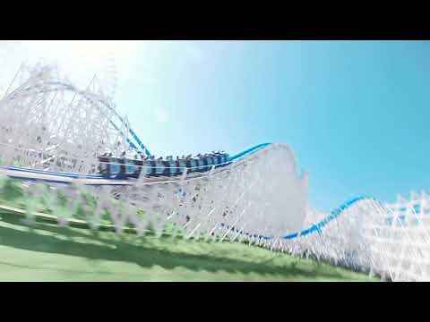 ハイブリッドコースター「白鯨」ナガシマスパーランド