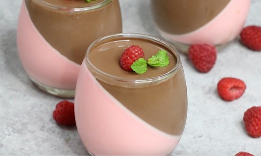 Raspberry Chocolate Mousse
