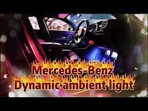Mercedes-Benz Dynamic Ambient Light￼ W177 C118 CLA A class Installation tutorial