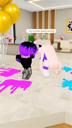 Mom caught us spray painting each other… then THIS happened 💀😨 | Roblox #roblox #robloxshorts