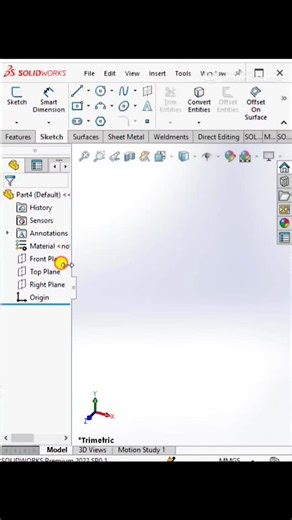 Right-Tech Cad Cam Solutions on Instagram: "Use intersection curve in solid work using spiral #solidworks"