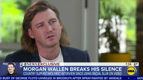 Morgan Wallen Says He Meant to Use N-Word Playfully, Was Ignorant and Wrong
