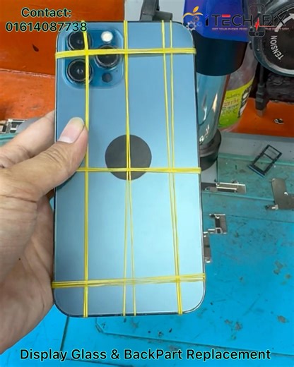 iPhone 12 Pro Max Display Glass & BackPart Replacement!! #itechfix #iphone12promax #iphonedisplay