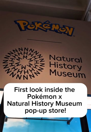 Our ‘Pokécology' themed pop-up store at the @Natural History Museum London London opens today! 🌋🌿 Missed out on tickets? Select products from the collection will be available at #PokemonCenterUK in early February. Plus the 'Pikachu at the Museum' oversized Pokémon TCG promo card is coming to select UK retailers too. Find out more by heading to our website!