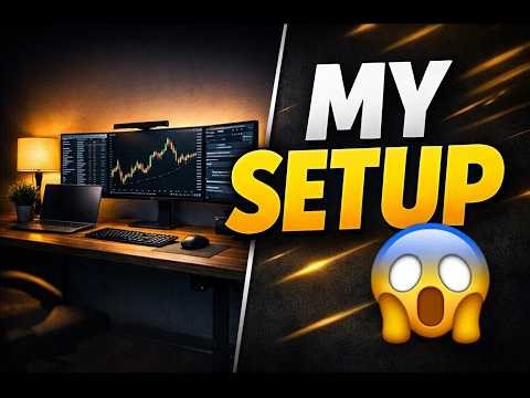 🔥 Minimal Trading Desk Setup (Clean & Powerful) #cleandesksetup #techsetup #productivitysetup
