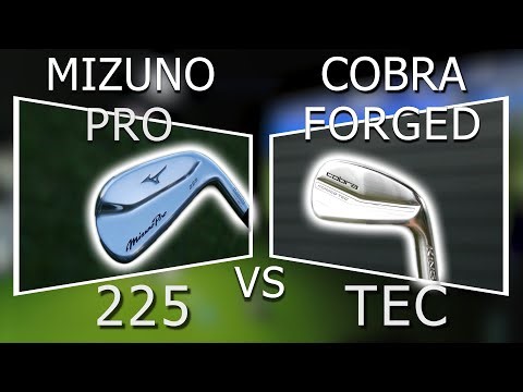 Mizuno PRO 225 vs Cobra Forged TEC FORGIVENESS REVIEW