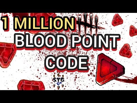 DBD BLOOD POINT REDEMPTION CODE.