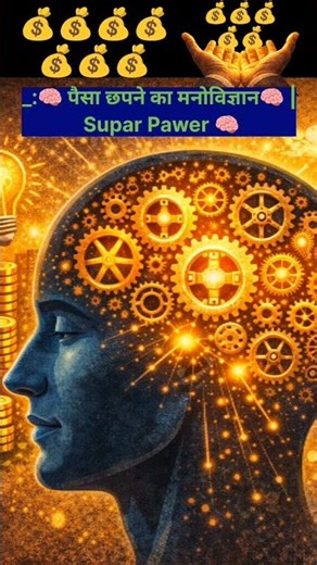 पैसा छपने का मनोविज्ञान💰💰💰Supar Pawer |🧠 #shorts #trendingshorts #MoneyPsychology #RichMindsetHindi