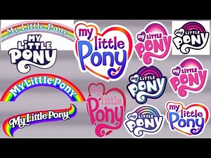 Evolution of My Little Pony Logo 1983 - 2021