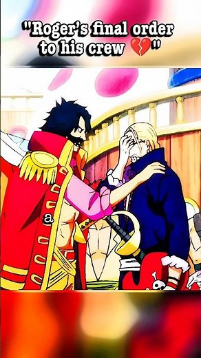 The King’s Final Voyage"Our Journey is Over"#OnePiece #GolDRoger#PirateKing #RogerPirates#LaughTale