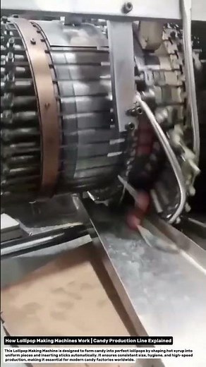 How Lollipop Making Machines Work | Candy Production Line Explained.