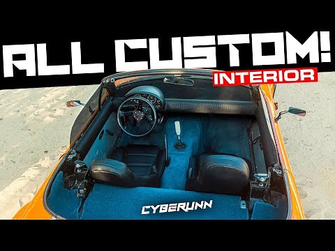 Building a Crazy Widebody Miata Interior in 15 minutes