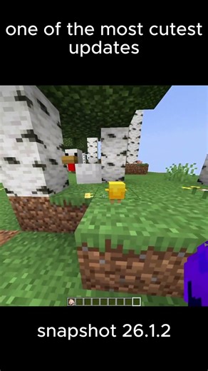 Cutest Minecraft snapshot 26.1.2 #minecraft #gaming #cute