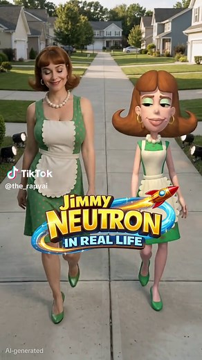 Jimmy Neutron in real life 🚀 #pixverse #pixverseai #jimmyneutron