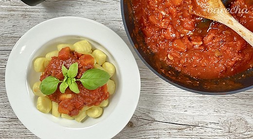 Paradajková omáčka na cestoviny (videorecept)