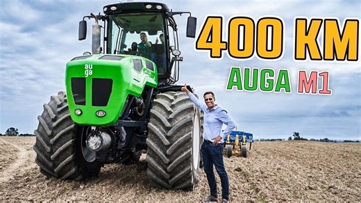AUGA M1 to pierwszy traktor wyprodukowany na Litwie! Ten 400-konny kolos robi naprawdę mega wrażenie!🤩 | Matheo780
