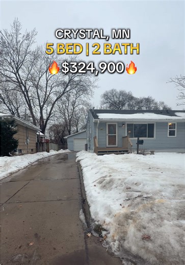 5-Bedroom Home for Sale in Crystal, MN