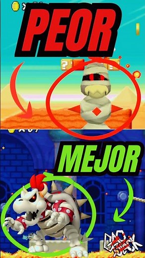 Ranking of all the bosses in New Super Mario Bros. #mario #ranking #nintendo #shorts #videogames