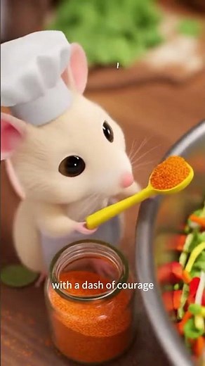 When Tiny Mouse Chefs Take On a Giant Kitchen #mouse #kitchen
