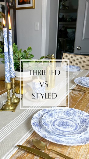 1.6M views · 28K reactions | thrifted versus styled home decor part 5 #thrifting #homedecorideas #diyhomedecor #thriftstorefinds | Kenzie Marie Home | Facebook
