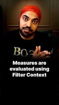DAX Rule | Measures are evaluated using Filter Context