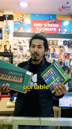 Guitar Shop on Instagram: "Big creativity in a small package — Launchkey Mini2 5 & Launchpad mini. Designed for producers on the move. DM us now for purchase inquiries. #Launchkeymini #launchpadmini #novation #GuitarShopNepal #EmpoweringtoCreate"