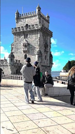Belem Tower in Lisbon 🇵🇹❤️‍🔥🫶🏻#lisbontravel #lisbon