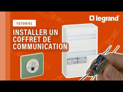 Comment installer un coffret de communication multimédia Legrand ?