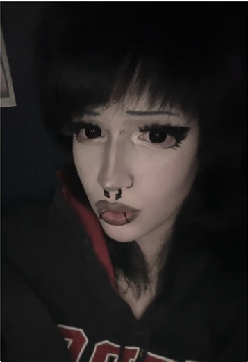 hi guys long time no post #fyp #alternative #nyashka #няшка #щизоняшка | nyashka makeup