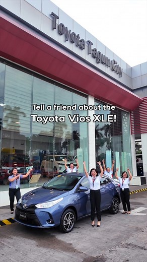 Have you heard? Toyota Vios XLE just took practical up a notch. All the room, comfort, and style you could ask for—plus, it’s easier on fuel and the wallet. Contact us for inquiries! #ToyotaTagumCity | Toyota Tagum