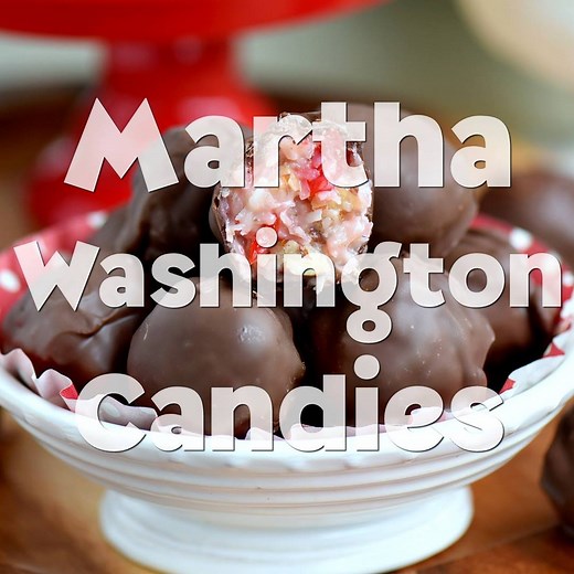 🍒MARTHA WASHINGTON CANDIES🍒 PRINT RECIPE HERE: https://www.momontimeout.com/martha-washington-candies/ These Martha Washington Candies are an excellent addition to your holiday celebrations, are ideal for gift giving, and look impressive on a cookie tray! | Favorite Recipes