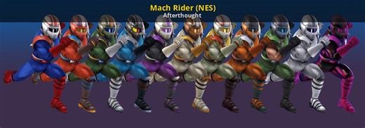 Mach Rider (NES) Mod for Super Smash Bros. Brawl | Brawl Mods