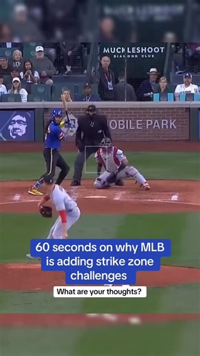 Is it a good idea that the MLB is adding strike zone challenges in 2026? #mlb #baseball | ATS Wins AI