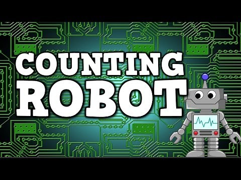 Counting Robot (counting by 2s, 5s, & 10s for kids)