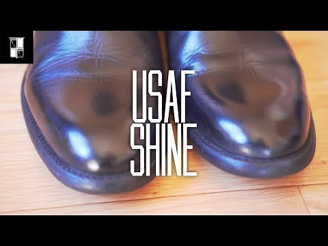 How to Shine Shoes / Boots Military Style